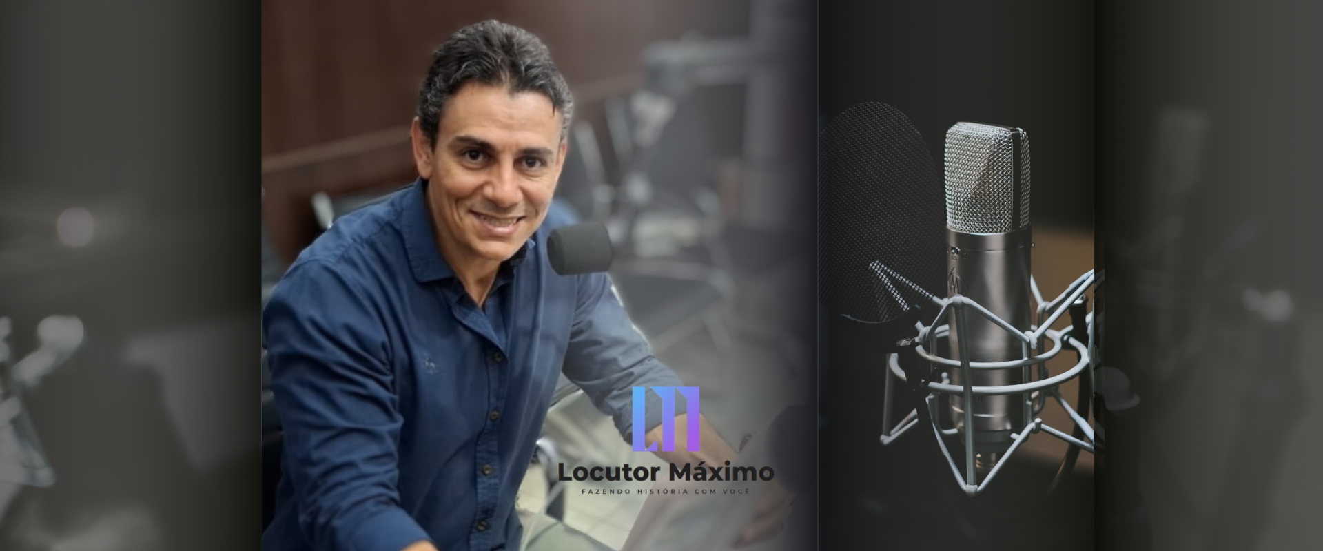 Gravações de offs para rádio, TV, produtora, DJ e YouTube